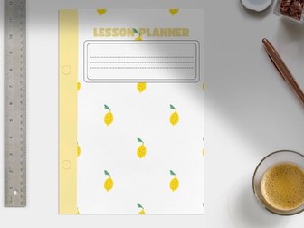 Lemon style Term Lesson Planner
