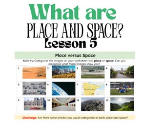 KS3 Geography - Lesson 5 - Place and Space - The UK and Europe - September Ready!