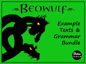 Beowulf: Example Texts & Grammar BUNDLE