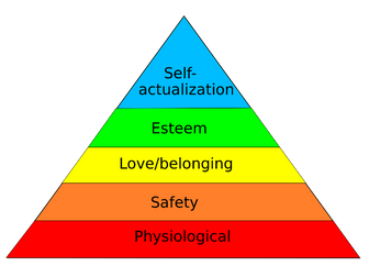 Maslow's Hierarchy - Interactive Drag and Drop