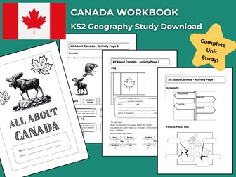Canada KS2 Geography Activities | Workbook