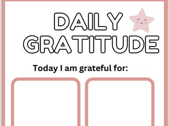 Gratitude Journal