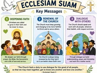 Y8: KS3 CATHOLIC RED: Dialogue and Encounter - L2: Why is Ecclesiam Suam important?