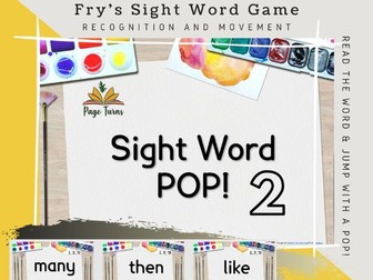 Fry's Sight Words PPT Game TOP 50 [2]