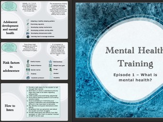 Mental Health First Aid Training Bundle