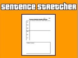 sentence stretcher graphic organizer editable in google docs - fortnite graphic organizer