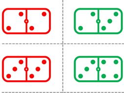 Number talks for domino games