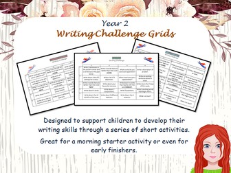 Year 2 Writing Challenge - Extension/Revision Activity