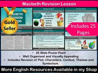 Macbeth Revision Lesson