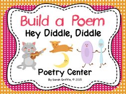 Build a Poem: Hey Diddle, Diddle - Pocket Chart Center