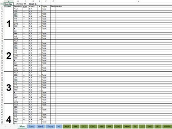 Science Dept Order Form