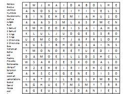 old testament word search puzzle teaching resources