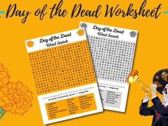 Day of the Dead Worksheet