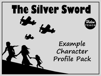 The Silver Sword Example Character Profile Text Pack