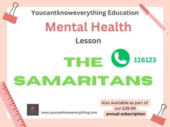 Mental Health - The Samaritans