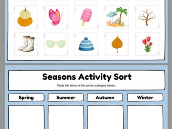 Season Sorting Pictures