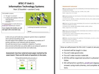 Unit 1: IT Systems. E: Impact of IT systems