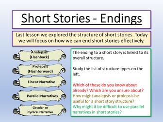 Short Story Endings