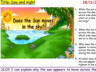 Day and night for KS3 Science