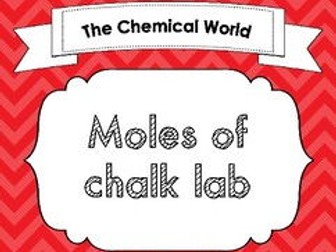 Moles of chalk lab