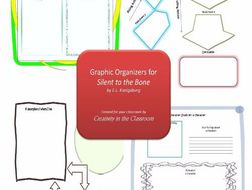 Graphic Organizers Plus Crossword Puzzles for Silent to the Bone