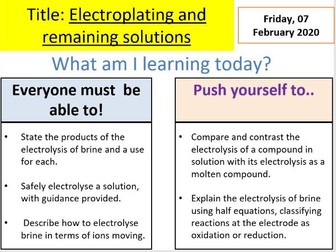 C5.4 Remaining solutions GCSE AQA