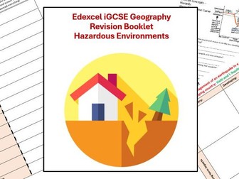 Edexcel iGCSE Geography Hazardous Environments Revision Booklet