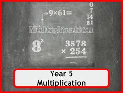 Multiplication Worksheets - Year 5