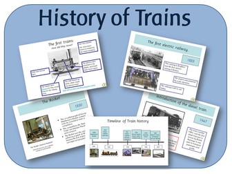 History of Trains powerpoint