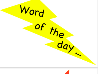 Word of the day display