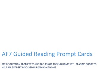 AF7 Guided Reading Prompt Fan