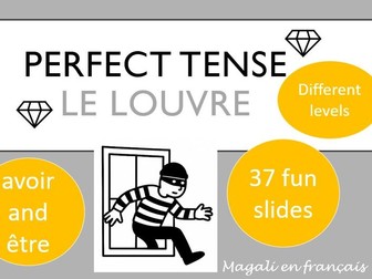 Le Louvre heist - practice the perfect tense