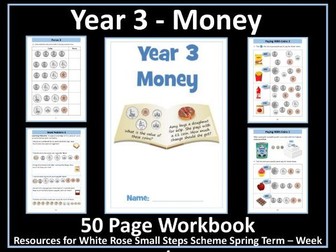 Money Year 3 Workbook - White Rose Maths