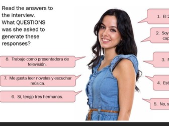 Higher /  A Level Spanish - Introducing Self and Others