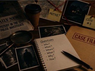 ESL B2 Crime & Mystery Vocabulary & Speaking Pack