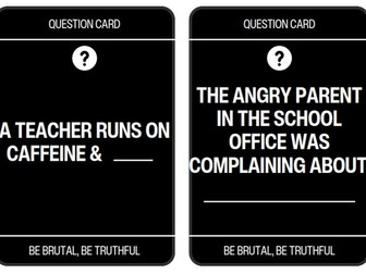 Cards Against Teaching