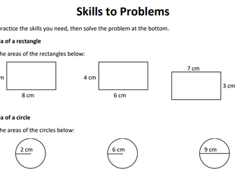 Skills to Problems - Geometry revision