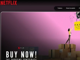 Netflix 'Buy Now' worksheet