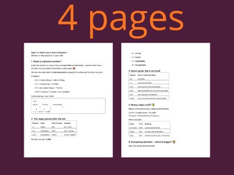 Super Fun Decimals: A Complete Introduction for Kids (Ages 8-11)