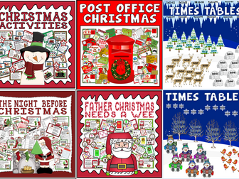 *BUNDLE* 5 CHRISTMAS RESOURCES