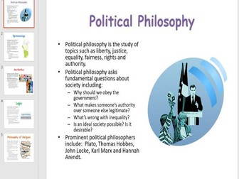 Branches of Philosophy info sheets