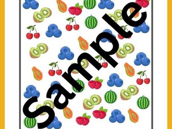 I Spy Fruits English Worksheet#2