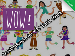 KS1 Last week of term MEGA activity bundle