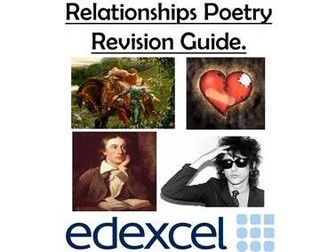 Edexcel Relationships Poems Revision Pack