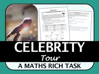 Maths Rich Task | Celebrity Tour | Problem Solving