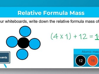 Relative Formula Mass Lesson - RFM