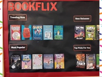 Bookflix Display / Reading Display