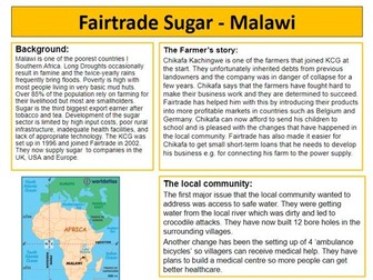 Does Fairtrade help improve peoples' lives? (KS3 Geography)