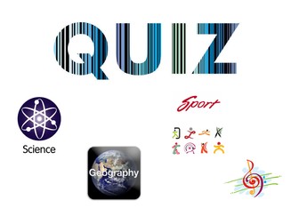 General trivia quizzes for form time / tutor group / assembly
