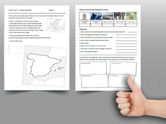 Spanish cover work / cover lesson - Exploring Spain